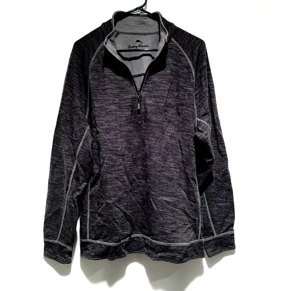 Tommy Bahama Reversible Half-zip Sweater